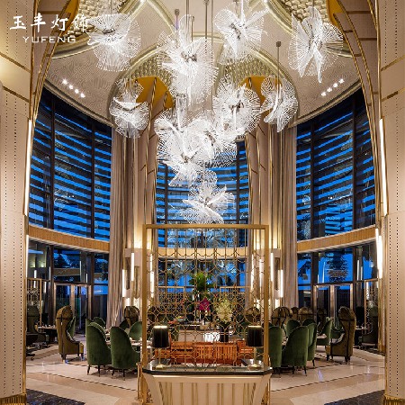 水晶蒲公英大吊燈
